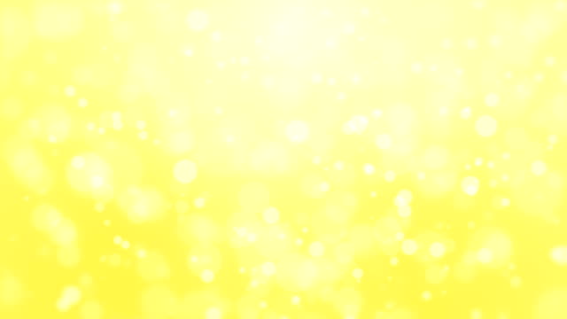 Leuchtend-gelbe-Partikel-Hintergrund