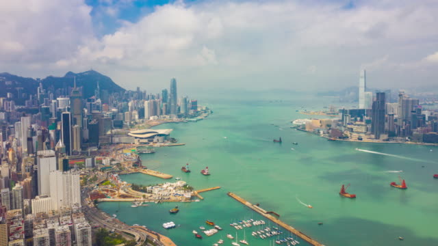 wan-chai-district-cityscape-harbour-bay-aerial-timelapse-4k-hong-kong