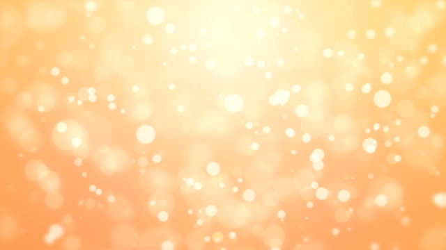 Orange-bokeh-lights-animated-background