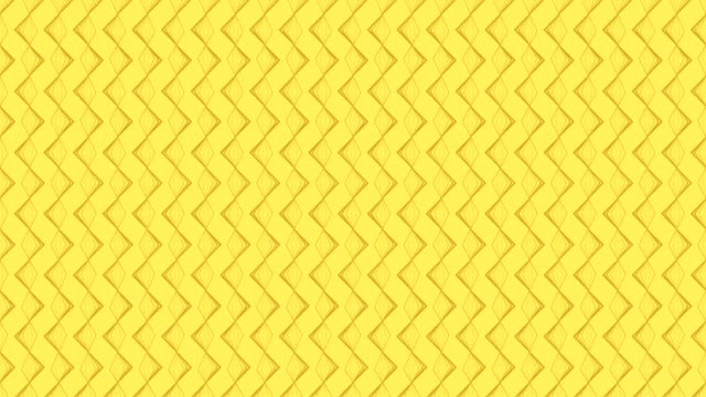 Abstract-Line-right-angle-zigzag-rotate-moving-illustration-brown-color-on-yellow-background-seamless-looping-animation-4K-with-copy-space