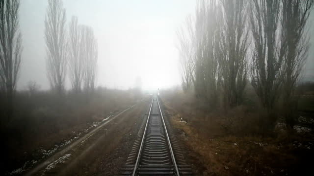 Running-railway-track