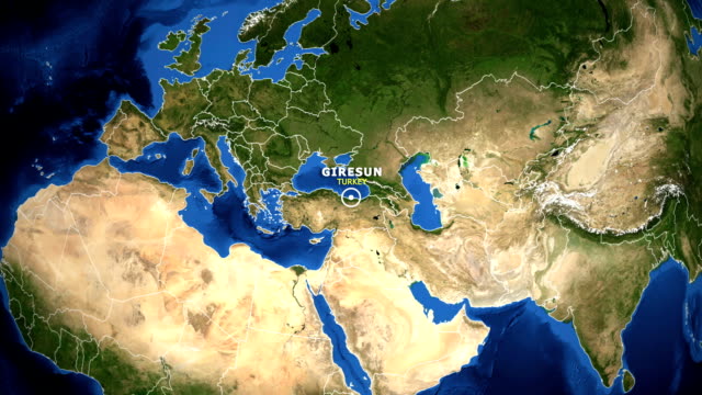 EARTH-ZOOM-IN-MAP---TURKEY-GIRESUN