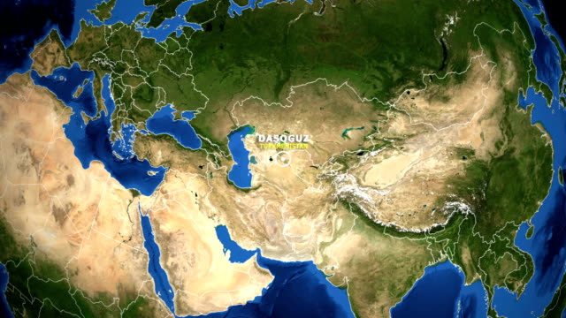 EARTH-ZOOM-IN-MAP---TURKMENISTAN-DASOGUZ