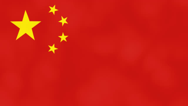 China-Land-winken-3D-Flagge-Duo-Übergang-Hintergrund