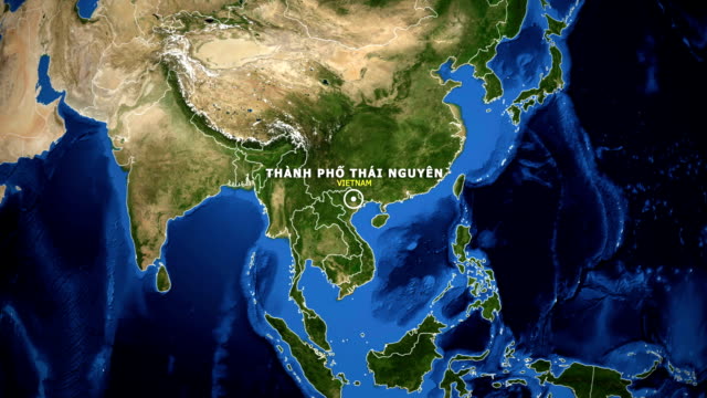 EARTH-ZOOM-IN-MAP---VIETNAM-THANH-PHO-THAI-NGUYEN