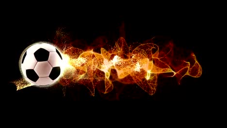 Fire Soccerball Stock Photos - 654 Images