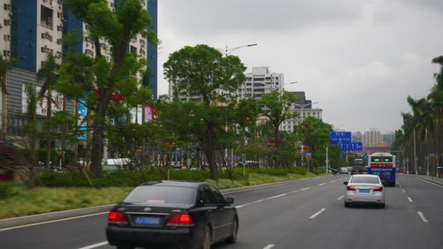 zhuhai-city-day-time-traffic-street-pov-panorama-4k-china