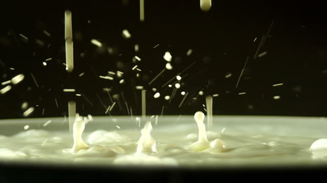 Splashing-milk-drops