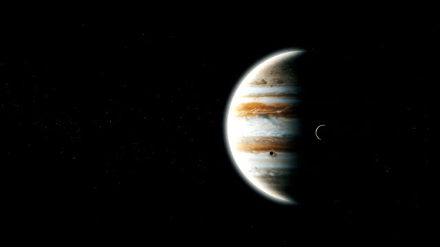 Realistic-planet-Jupiter-from-deep-space