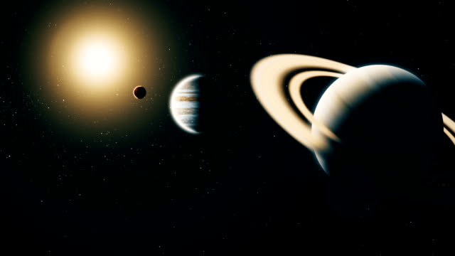 Realistischer-Planet-Saturn-aus-dem-Deep-space