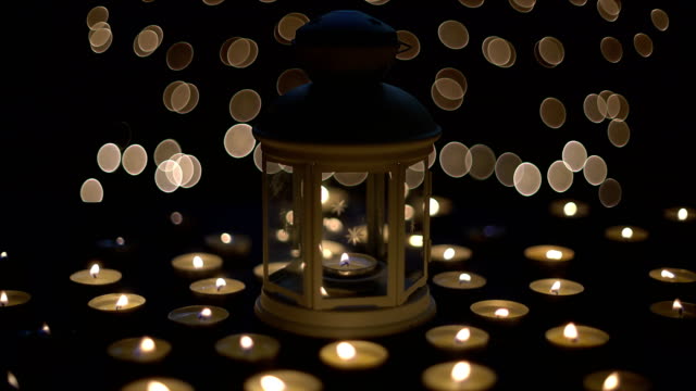 Candles-light-with-bokeh