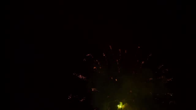 Fireworks-in-yellow-and-red-colors