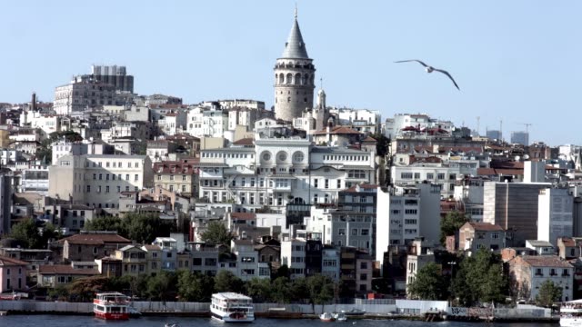Galata-Turm-und-Istanbul-Golden-Horn