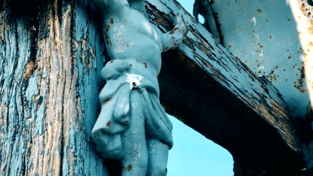 Jesus-Christus-Vintage-Kreuz
