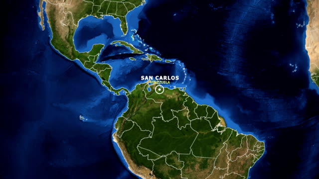 EARTH-ZOOM-IN-MAP---VENEZUELA-SAN-CARLOS