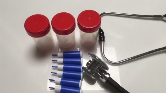 Automatische-Lanzette-für-Blut-Probenahme-Stethoskop-Analysegeräten.
