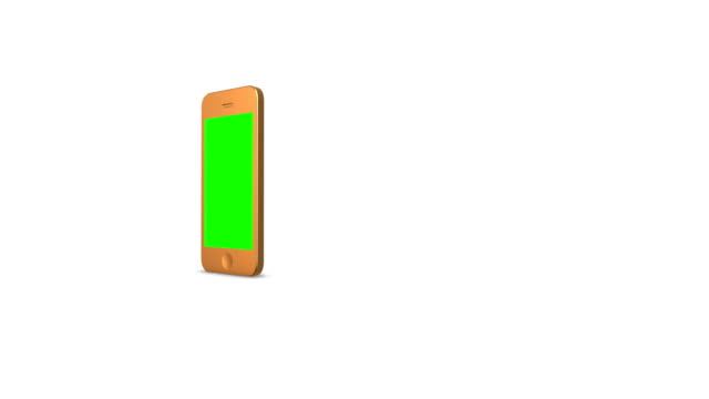 Smartphone-pantalla-verde