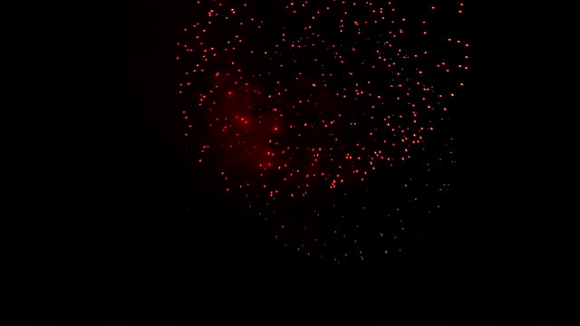 Feuerwerk-Slow-Motion