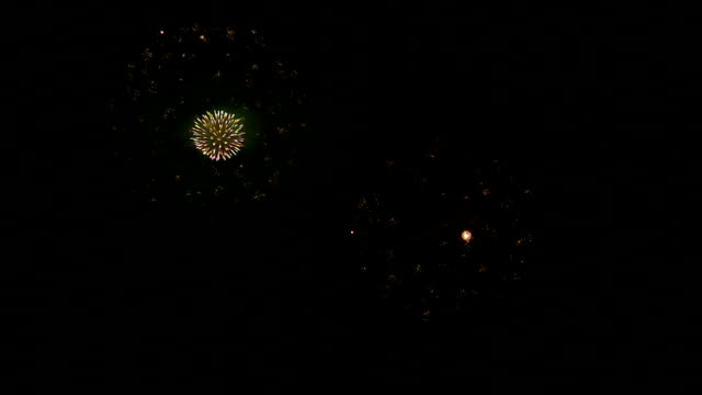 Feuerwerk-Slow-Motion