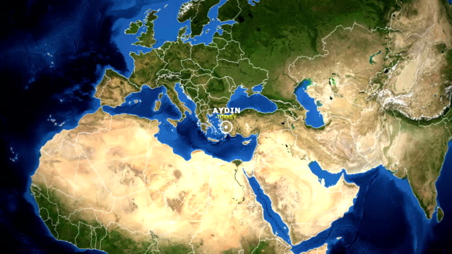 EARTH-ZOOM-IN-MAP---TURKEY-AYDIN
