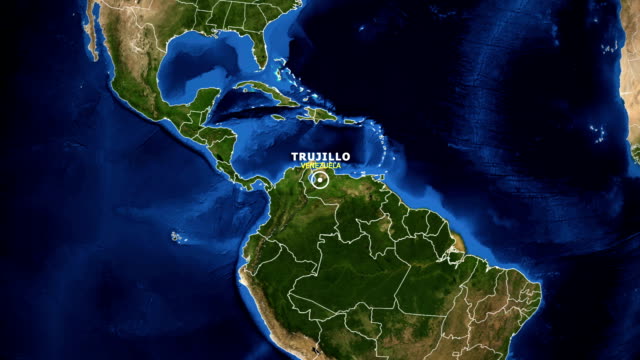 EARTH-ZOOM-IN-MAP---VENEZUELA-TRUJILLO
