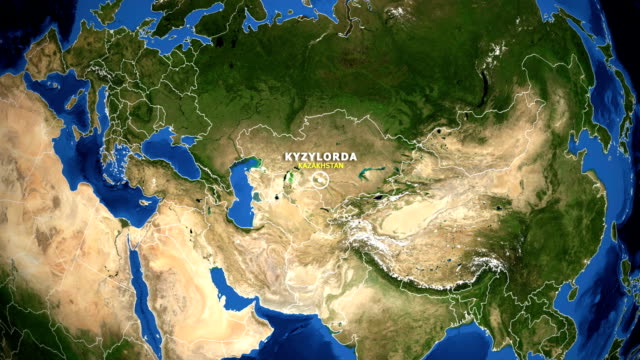 EARTH-ZOOM-IN-MAP---KAZAKHSTAN-KYZYLORDA