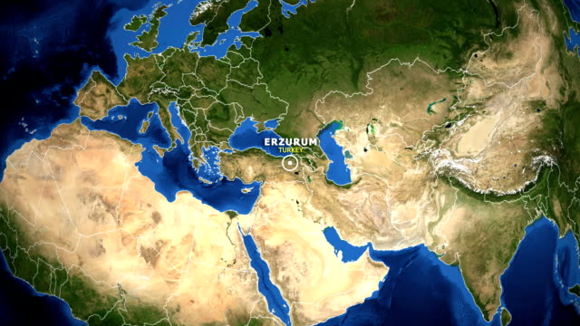 EARTH-ZOOM-IN-MAP---TURKEY-ERZURUM