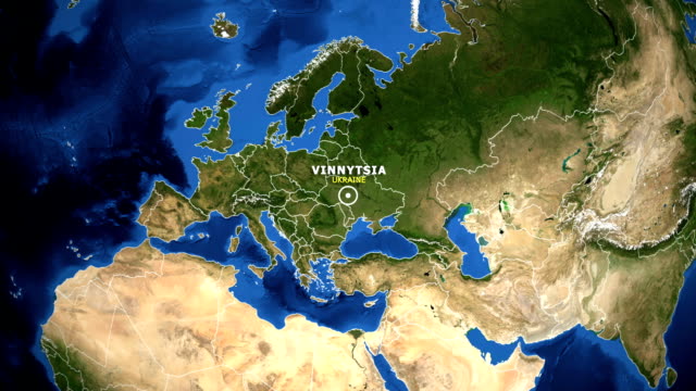 EARTH-ZOOM-IN-MAP---UKRAINE-VINNYTSIA
