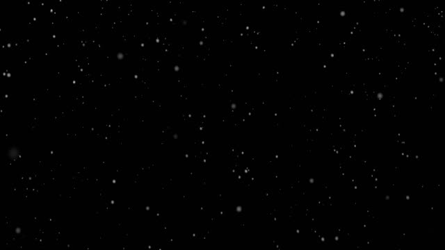 Schnee-fällt-auf-schwarzem-Hintergrund