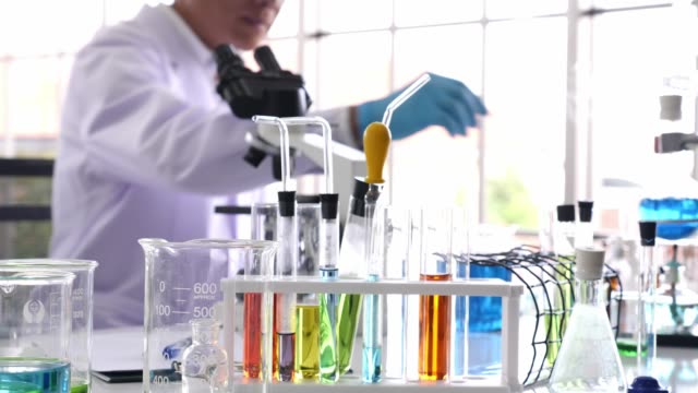 Scientist-working-in-laboratory