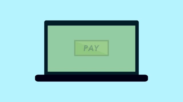 Payment-on-laptop-animation