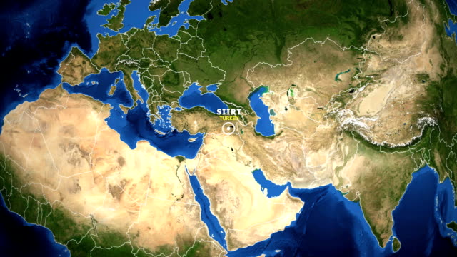 EARTH-ZOOM-IN-MAP---TURKEY-SIIRT