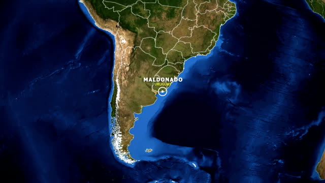 EARTH-ZOOM-IN-MAP---URUGUAY-MALDONADO