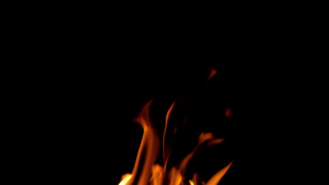 Feuer-Flammen,-Close-up---Slow-Motion