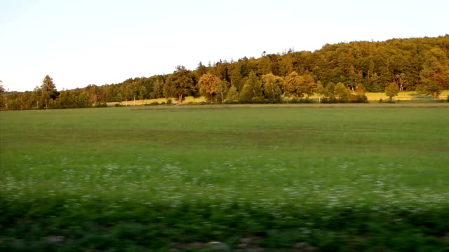 View-of-passing-landscape-from-train-window
