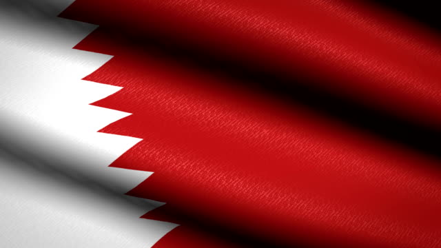 Bandera-Qatar-ondeando-textil-textura-de-fondo.-Seamless-Loop-animación.-Pantalla-completa.-Cámara-lenta.-Vídeo-de-4-K