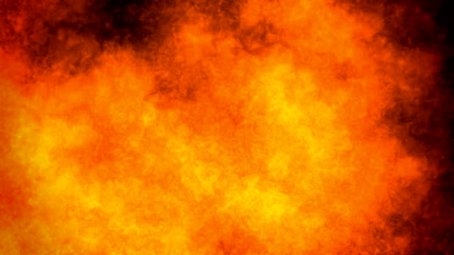 Feuer-und-Hitze-Dunst-Bewegung-Hintergrund-nahtlose-Schleife