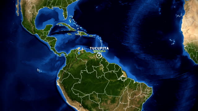 EARTH-ZOOM-IN-MAP---VENEZUELA-TUCUPITA