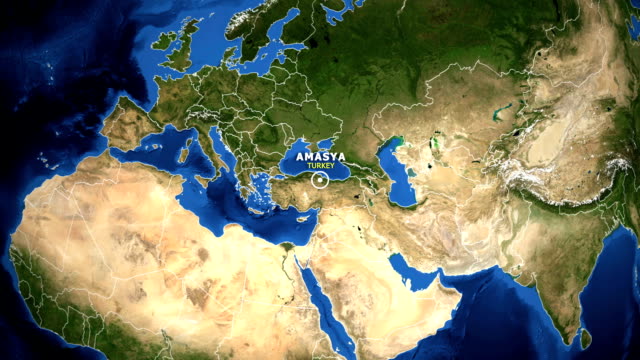 EARTH-ZOOM-IN-MAP---TURKEY-AMASYA