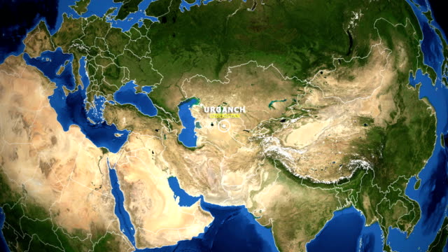 EARTH-ZOOM-IN-MAP---UZBEKISTAN-URGANCH