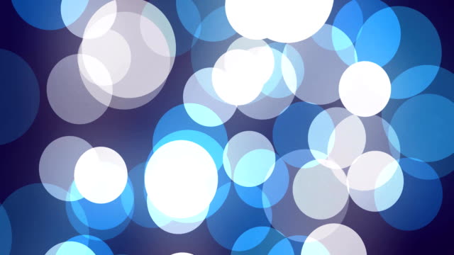 Zusammenfassung-Hintergrund-mit-animierten-leuchtenden-blau-weißen-Bokeh-Schleife,-alpha