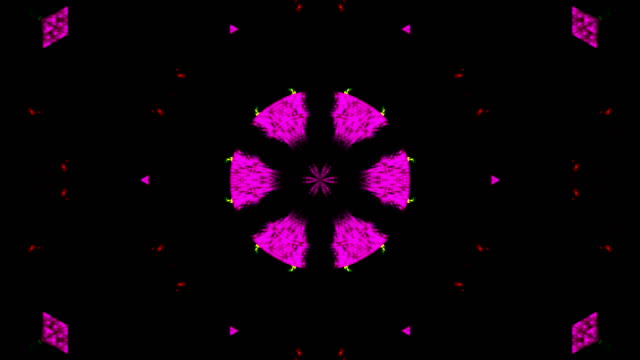 Abstrakte-schöne-Kaleidoskop-Hintergrund,-3d-Render-computergenerierten-Hintergrund