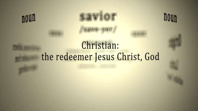 Definition:-Savior