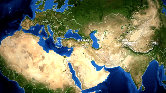 EARTH-ZOOM-IN-MAP---TURKEY-SIRNAK