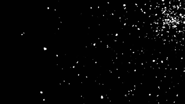Atmosphärische-Schnee-im-Raum-fallen,-generierte-Computer-abstrakten-Hintergrund