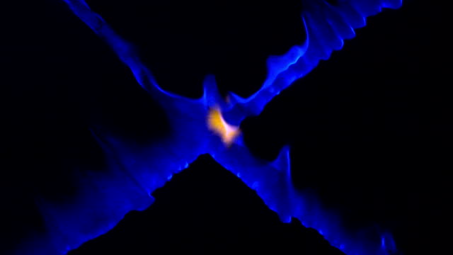 Fire-Burning-Heat-in-Black-Background