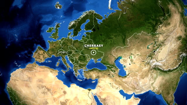 EARTH-ZOOM-IN-MAP---UKRAINE-CHERKASY