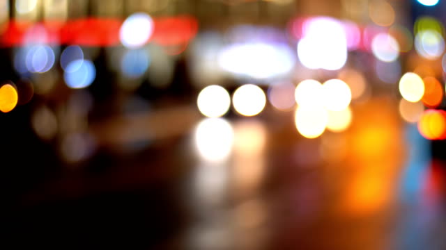 Defocused-Night-City-Traffic-Lights