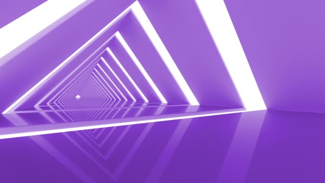 Künstlerischen-Dreieck-geloopt-Tunnel