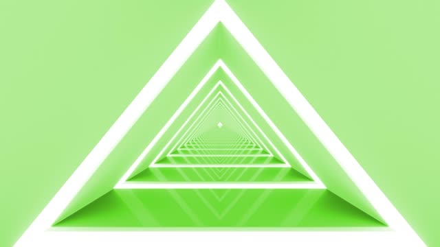 Looped-Green-Triangle-Background-Endless